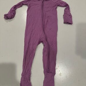 Little Sleepies Lavender Kids Footie